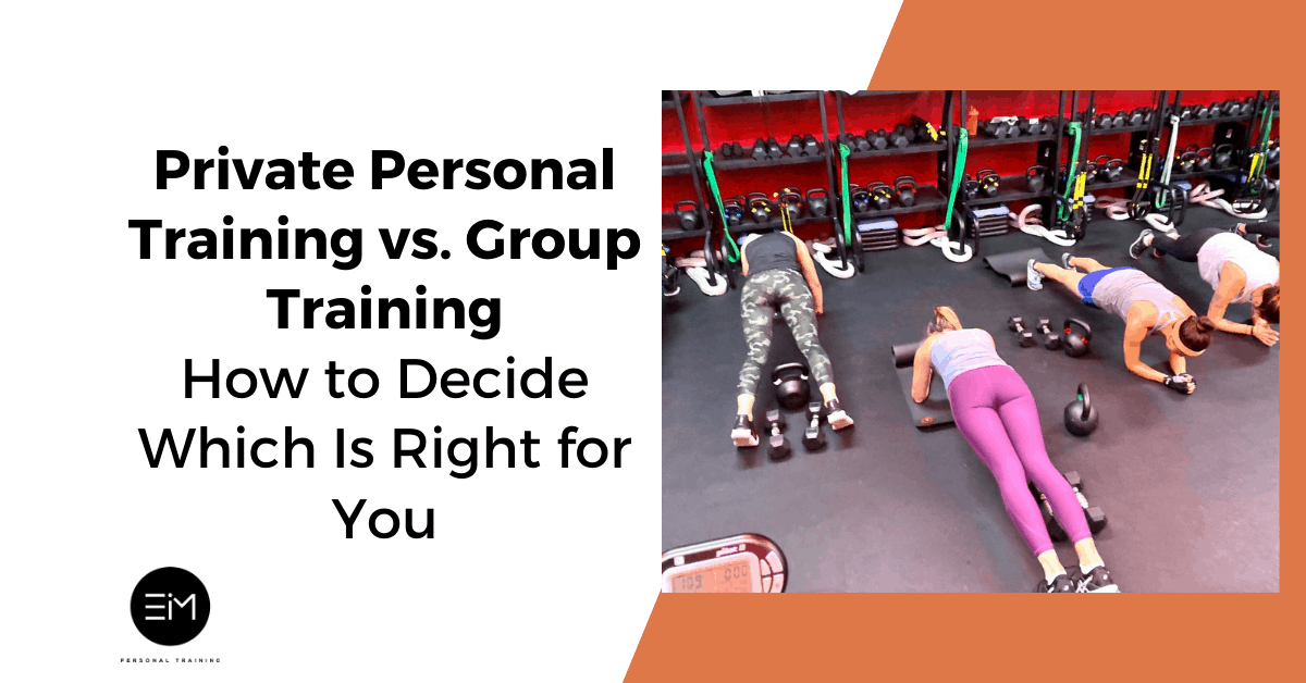 private personal training vs group training