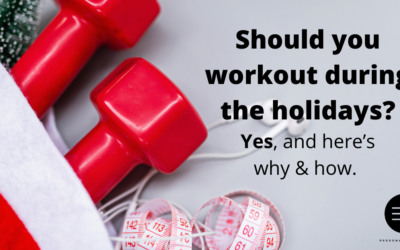 Should you workout during the holidays? Yes, and here’s why & how. 