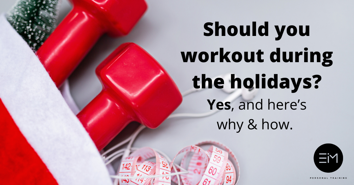 Should Workout During Holidays Image