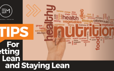 Tips for Getting Lean and Staying Lean
